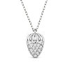 SHEGRACE Rhodium Plated 925 Sterling Silver Pendant Necklaces JN799A-1