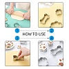 Tarnish Resistant 304 Stainless Steel Cookie Cutters LS-DIY-E012-79-4