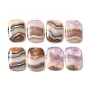 Natural Amethyst Lace Agate Pendants G-A244-07G-1