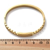 Ion Plating(IP) 304 Stainless Steel Hinged Bangles for Women BJEW-A011-21G-5