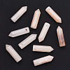 Watermelon Stone Glass Pointed Pendants G-D460-01R-4