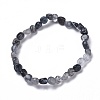 Natural Gemstone Bead Stretch Bracelets BJEW-K213-51-2