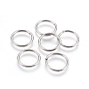 Tarnish Resistant 304 Stainless Steel Saw Cut Open Jump Rings STAS-P212-25P-21-1