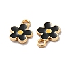 Alloy Enamel Charms ENAM-D043-02G-02-2