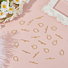 12Pcs Eco-friendly Brass Toggle Clasps KK-ME0002-29-4