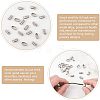304 Stainless Steel Slide Charms STAS-UN0005-41-5