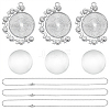 DIY Necklace Making Kits DIY-SP0006-89A-7