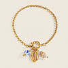 Ocean Style 304 Stainless Steel Charm Bracelets MV5180-1