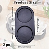 2Pcs Wood Pepper Grinder Holder DJEW-GF0001-65-2