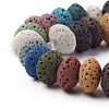 Natural Lava Rock Beads Strands G-F671-01A-17-3