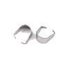 304 Stainless Steel Snap On Bails STAS-C135-01B-P-2