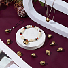 Brass Bell Pendants KKB-FH0001-01A-5