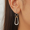Zinc Alloy Dangle Earrings FS-WGD4152-01-3