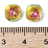 Glass Rhinestone Cabochons RGLA-L029-06B-VRLA-3