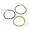 3Pcs 3 Colors 4MM Braided Nylon Cord Bracelets FIND-TA0009-49-2