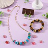80Pcs 61G Acrylic Imitation Gemstone Beads MACR-TADJ0001-10E-5