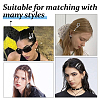 Alloy Alligator Hair Clips OHAR-HS0001-02-6