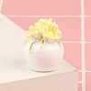 Miniature Resin Flower Pot PW-WG1A161-04-1