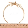 Alloy Cuff Bangles for Women BJEW-Z168-01G-02-5