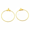 Iron Ring Hoop Earring Pendant IFIN-E025-02G-1