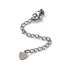 304 Stainless Steel Curb Chain Extender STAS-N088-47P-1