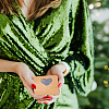 40Pcs 4 Styles Rectangle Kraft Paper Visible Window Jewelry Gift Boxes CON-BBC0001-15-5