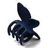 Frosted Butterfly Hair Claw Clip OHAR-PW0003-005D-2