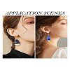 DIY Geometry Dangle Earring Making Kit DIY-TA0004-37-24