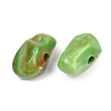 Opaque Acrylic European Beads OACR-G064-10M-3