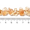 Natural Citrine Beads Strands G-C179-C02-01-5