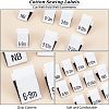  280Pcs 7 Style Neonatal Month Clothing Labels Size FIND-NB0001-45-3