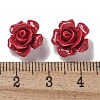 Synthetic Coral Dyed Carved Beads SHEL-I001-05A-03-3