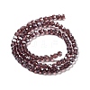 Electroplate Transparent Glass Beads Strands LS-EGLA-A035-T4mm-A13-2