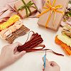 60 Yards 12 Colors Single Face Velvet Ribbon SRIB-AR0001-21-4