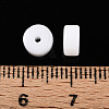 Opaque Solid Color Glass Beads X1-GLAA-N007-6x3mm-A10-2