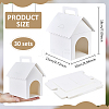 Cardboard Paper Pet Gift Packing Boxes with Window and Handles CON-WH0095-210-2