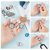 SUNNYCLUE DIY Interchangeable Dome Office Lanyard ID Badge Holder Necklace Making Kit DIY-SC0021-97F-3