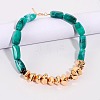 Resin & CCB Plastic & Alloy Beaded Necklaces FS-WG89AB9-04-1