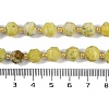 Natural Yellow Turquoise(Jasper) Beads Strands G-O201B-118F-5