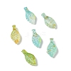 Transparent Acrylic and Gold Foil Pendants AC-CBAF9C1-04A-05-2