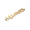 Mother's Day 201 Stainless Steel Connector Charms LS-STAS-F316-38G-2