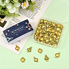 72Pcs 4 Styles Tibetan Style Alloy Pendants FIND-SC0019-40AG-7