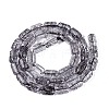 Crackle Transparent Glass Beads Strands GLAA-N068-05A-01-2
