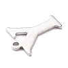 Tarnish Resistant 304 Stainless Steel Charms STAS-H112-Y-P-3