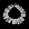 Chip Natural Quartz Crystal Graduated Beads Strands G-P064-01-1