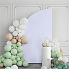 Cloth D-shaped Arch Backdrop Cover for Birthday Party Wedding Baby Shower Decorations DIY-WH20079-043A-1