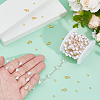 DIY Brass ABS Imitation Pearl Bead Handmade Chains Necklaces Making Kits DIY-HS0001-65A-3