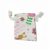 Bunny Burlap Packing Pouches ABAG-I001-7x9-09-1