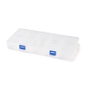 (Defective Closeout Sale: Scratched) 15 Grids Organizer Storage Plastic Boxes CON-XCP0001-79-5