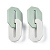 Handmade Polymer Clay Linking Rings LS-CLAY-N010-033-04-3